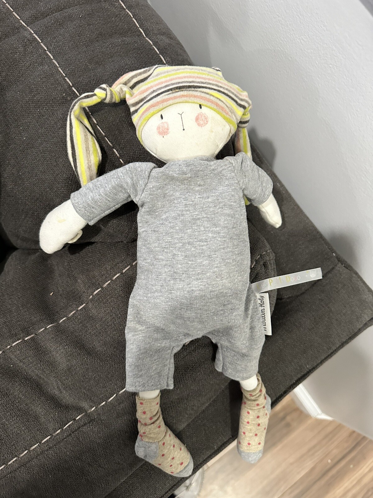 Moulin Roty Doll Nin Nin The Rabbit Bunny Les Petites Dodos Stuffed