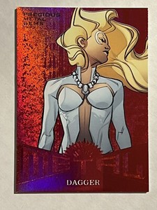 2017 Fleer Ultra Spider-Man Metal Red PMG MM16 Dagger 74/99 High Grade💥💥*