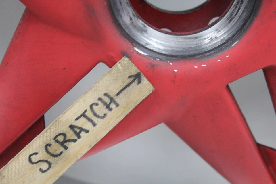 MV Agusta F4 1000 06-08 OEM aro de roda traseira unilateral 17 x 6.0 - Imagem 2 de 4