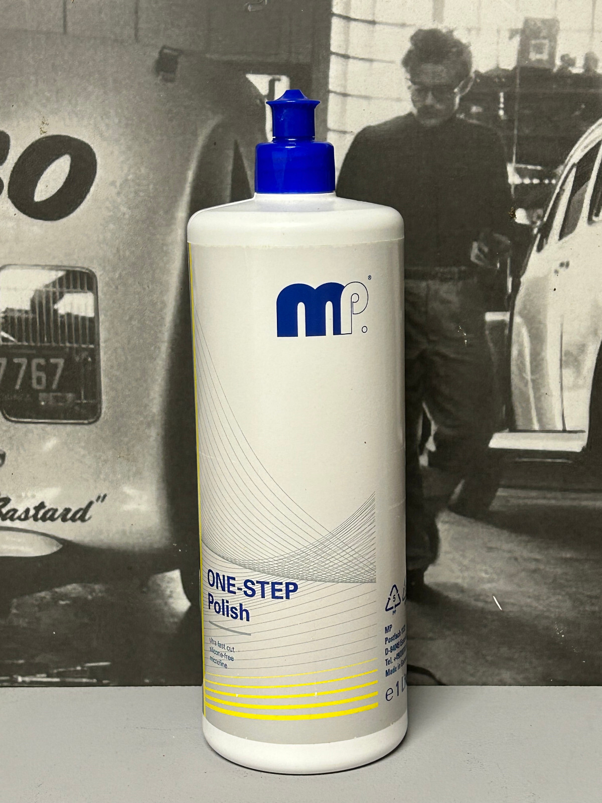 Polish abrasif de lustrage Mipa One Step 1 L élimine micro-rayures et ravive l'éclat