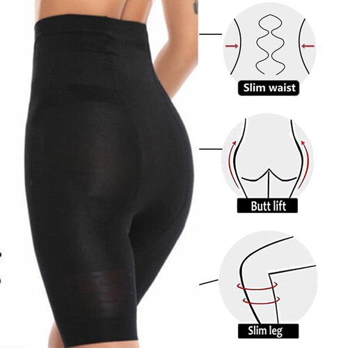 WOMEN LADIES BRIEF TUMMY CONTROL BODY SHAPER SLIMMING SUPPORT UNDERWEAR BODYSUIT - Picture 3 of 15