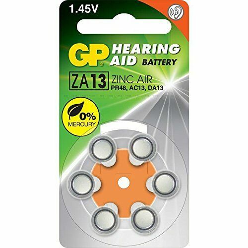 XX-Treme 80 X RAYOVAC Extra Hearing Aid Batteries Type 13 - PR48 - Colour Code Orange - 1.45 Volt - Pack Of 80 (10 X 8 Batteries