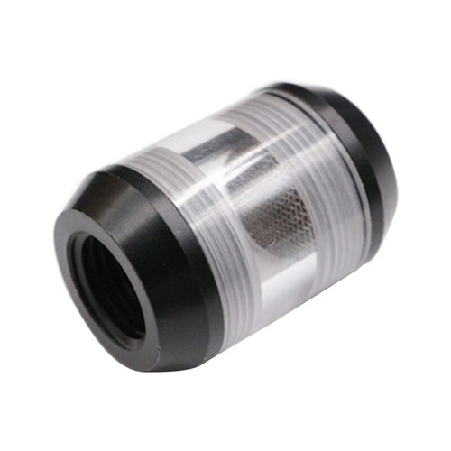 Water Cooling System Filter Transparent Screen Funnel Shaped G1/4 Inner Thread - Afbeelding 3 van 7