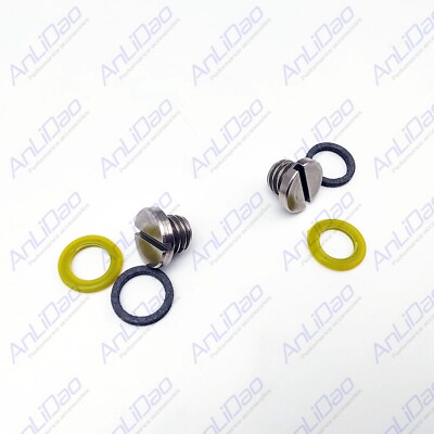 2Pcs Replacement For Mercury Quicksilver New Gearcase Drain Screw 10-79953Q04
