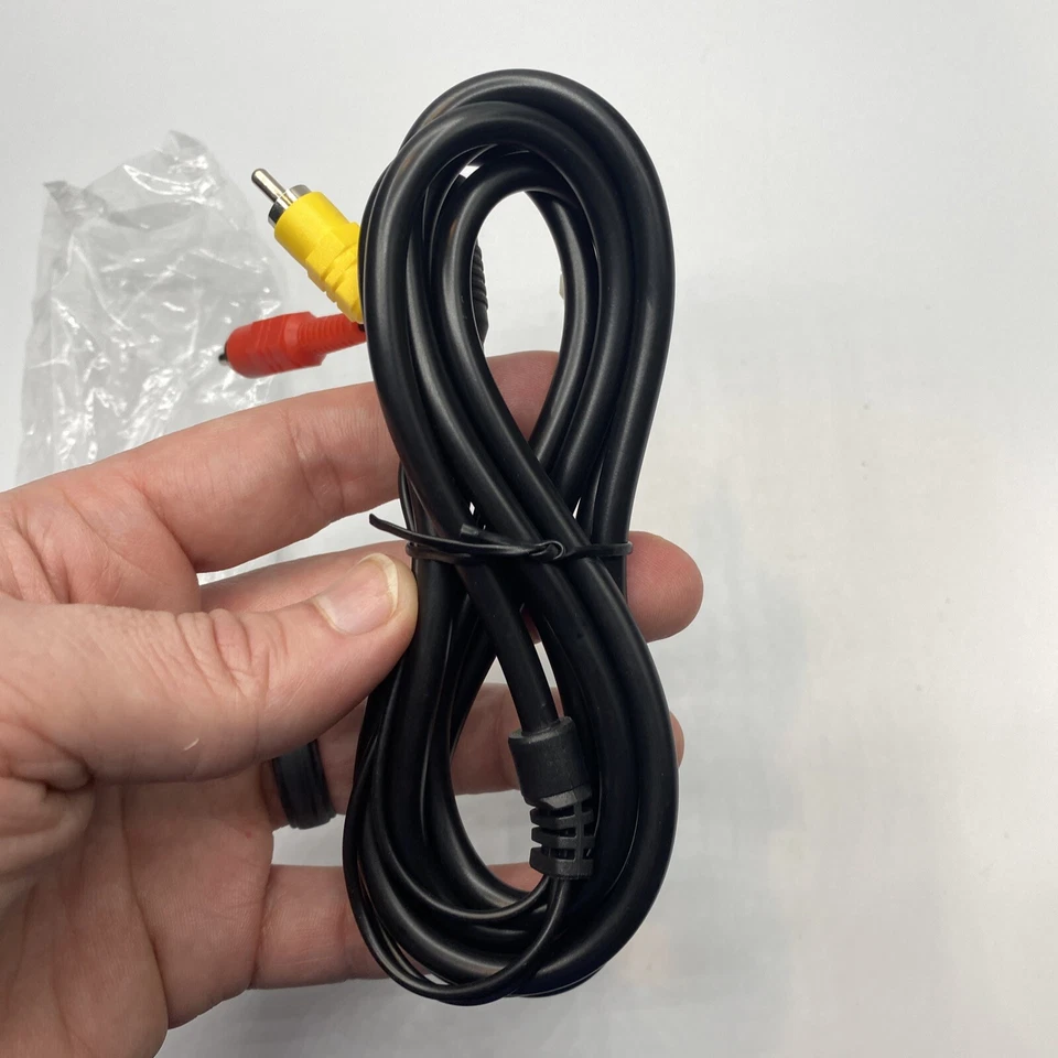 S-AV RCA Video Audio Composite Cable Sega Saturn NEW USA Seller - Image 2 of 2