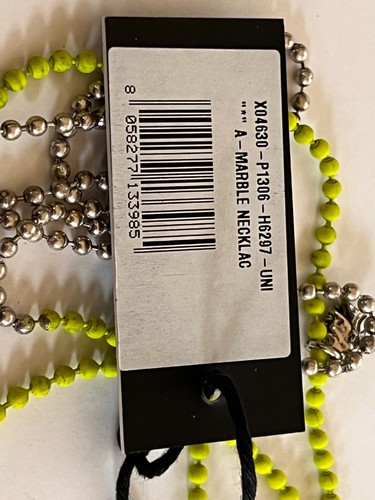 Collana Diesel Unisex A-MARMO Vintage Invecchiata X04630, Nuova con etichette 100% Autentica - Foto 4 di 7