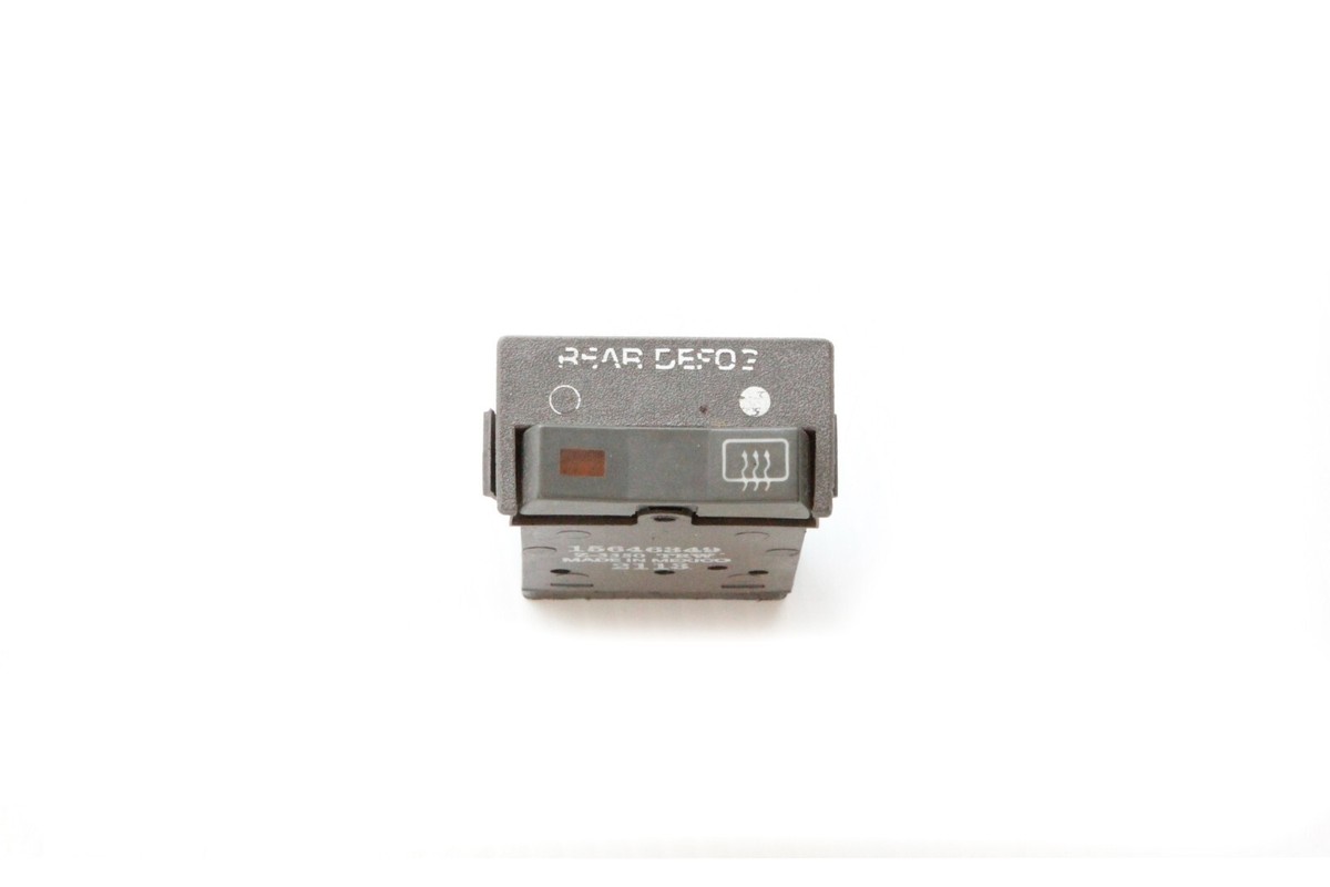 92 93 94 Chevy Suburban GMC Rear Defog Button Switch OEM 15646349  