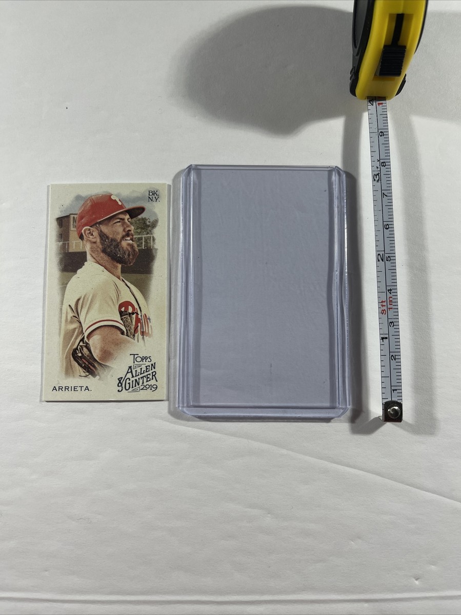 Trading Card Sleeves BCW Mini Toploader Card Holders - Tobacco Size For  Topps Allen & Ginter & Other Mini Cards Pokemon Card Sleeves
