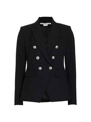 NEW, Veronica Beard Miller Dickey Jacket in Black Size 4  #SJ2355