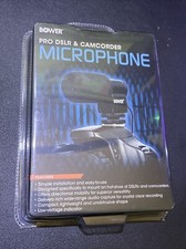 Bower Pro DSLR  Camcorder Microphone MIC150 New in Box
