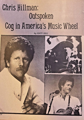 1986 Country Singer Chris Hillman