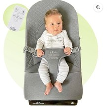 Children of Design Electric Baby Bouncer for Babies, Newborns and Infants, Gray