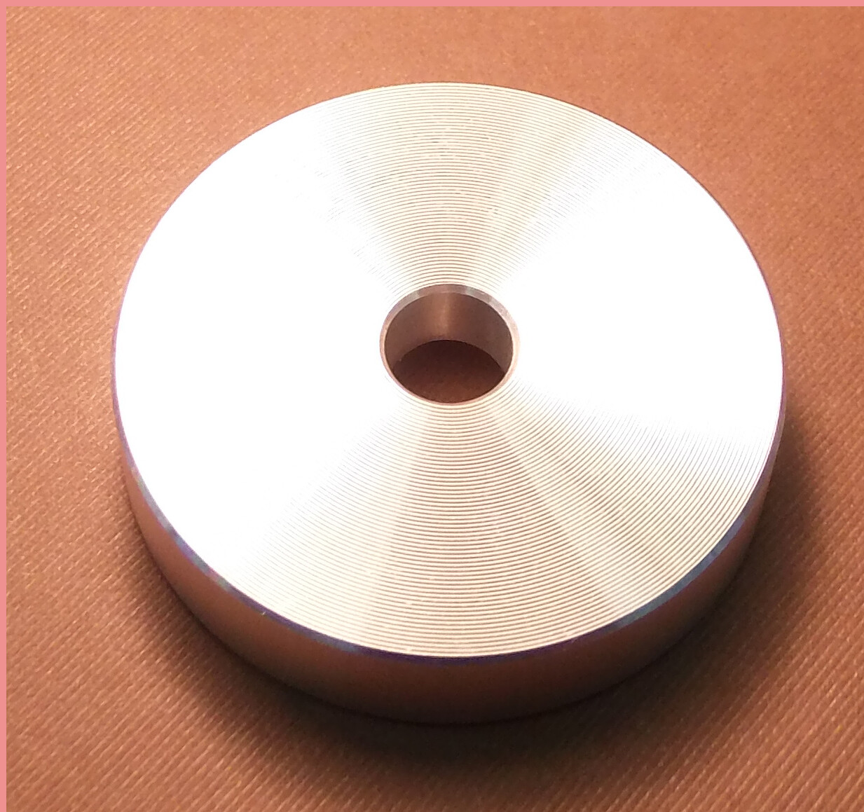 CNC Machined Aluminum 45 RPM Adapter For Technics 1210 1200 