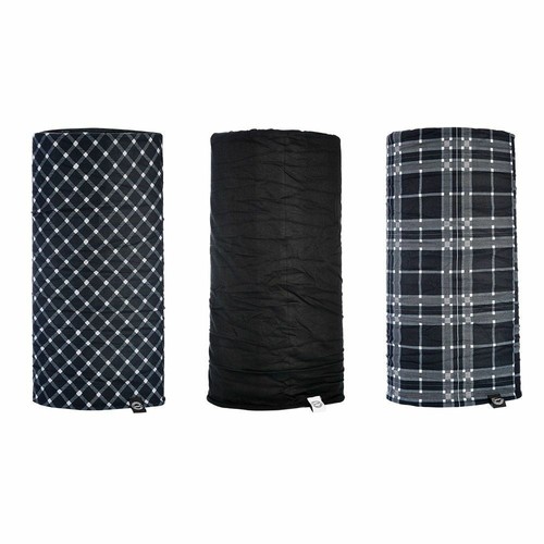 Oxford Motorbike Multi-Way Head / Neck Wear Tube 3 pack - Tartan - Picture 2 of 2