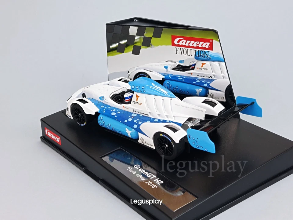 Coche Ranura Carrera Evolution 27517 Verde GT H2 Paris Eprix 2016 "Paul Ricard" Foto 3 de 4