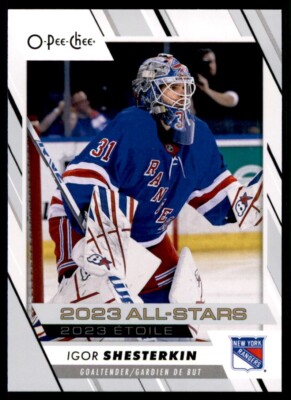 Igor Shesterkin 2023-24 O-Pee-Chee #519 New York Rangers