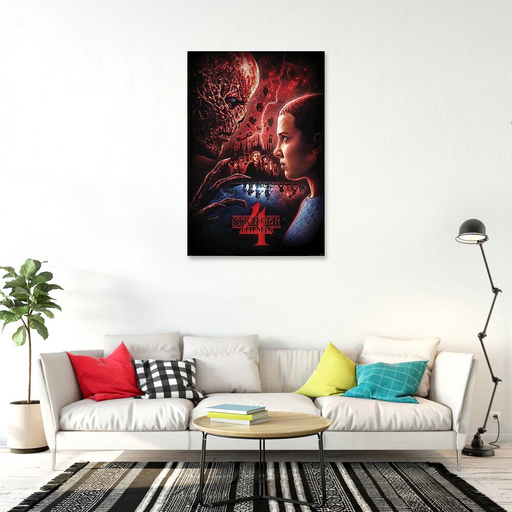 Grupo Erik PP34404-Multicoloured-61 x 91.5cm,Poster (139R) Stranger Things (One Sheet) (61X91,5),Poster Stranger Things : Netflix