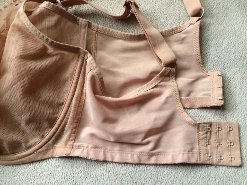 Sujetador con aros Elomi 40K (H) Café Matilda copa completa estilo 8900 nuevo con etiquetas Foto 4 de 4