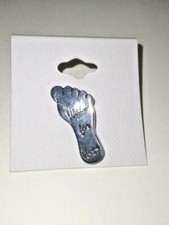 Walk for Hope Cancer Lapel Pin Relay Life Foot Tac Silver Plated Engraved New