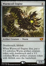 Magic the Gathering MTG Wurmcoil Engine (283) Commander 2014   LP