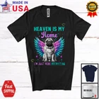 Heaven Is My Home; Adorable Memory Family Pug Owner; Memorial Group T-Shirt