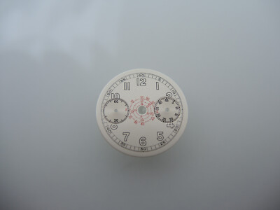 Chronographen Zifferblatt Excelsior Park EP 42, chronograph watch dial