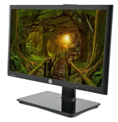 HP Monitor 22'' 1920x1080 16:9 LCD Monitor for Desktop Computer PC Grade B DP