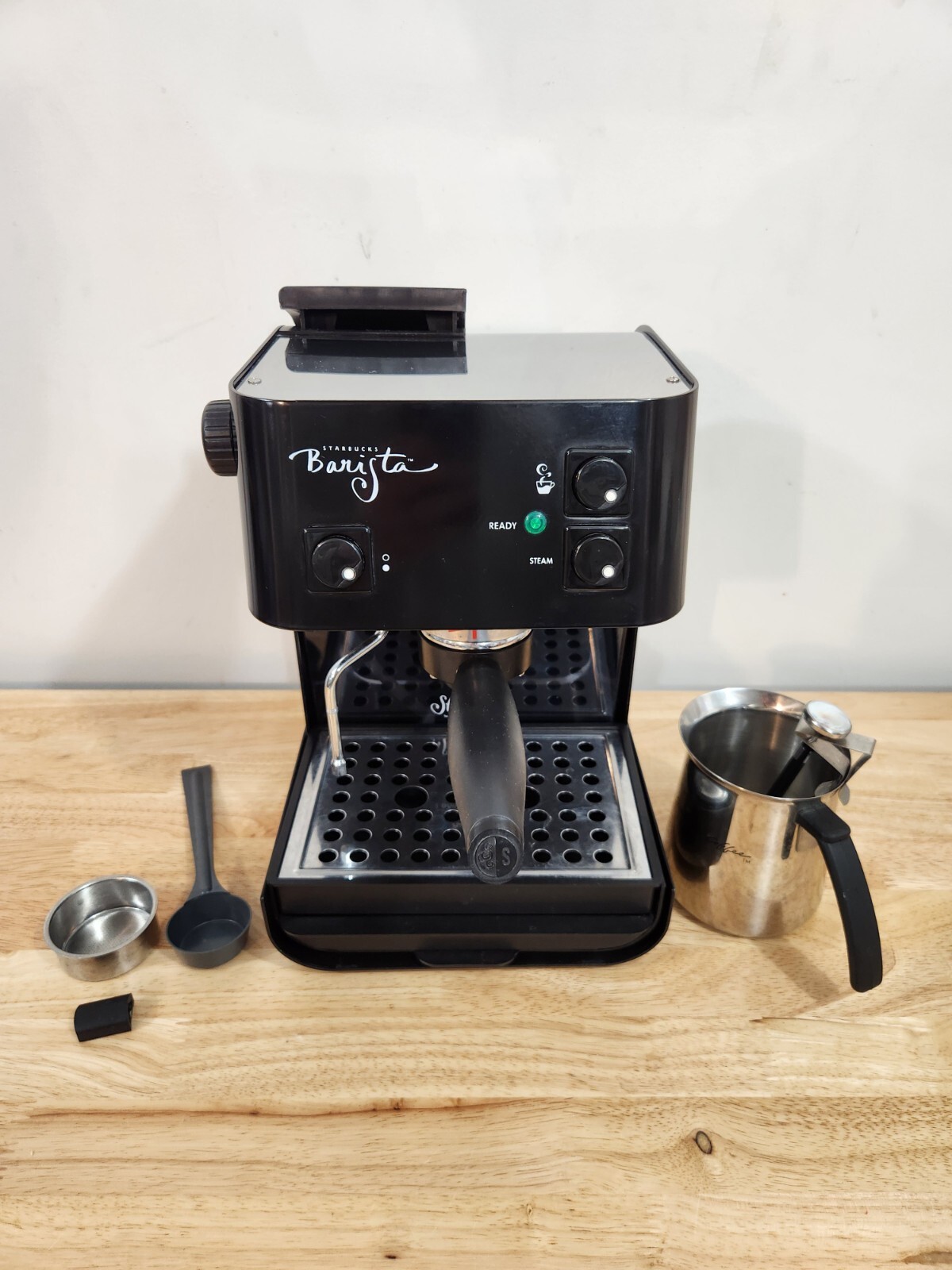 Starbucks Barista Saeco Italy Espresso Machine SIN006 Black Tested