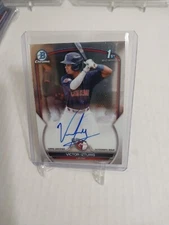 2023 Bowman Chrome #CPA-VI Victor Izturis Auto 