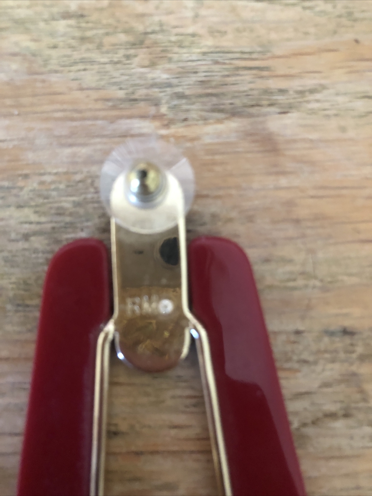 Vintage Signed “RM” 70’s/80’s Rectangular Earring… - image 4