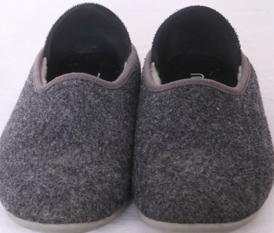 Mahabis Classic Gray Wool Slip-On Slide Slipper Shoes Euro 37 Women's US 6.5  - Image 4 of 4