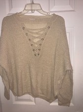 Debut Knit Acrylic Women  s Size S/M Sweater
