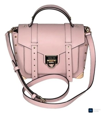 Michael Kors Manhattan Genuine Fine Leather Satchel Purse Brand New With Tags 