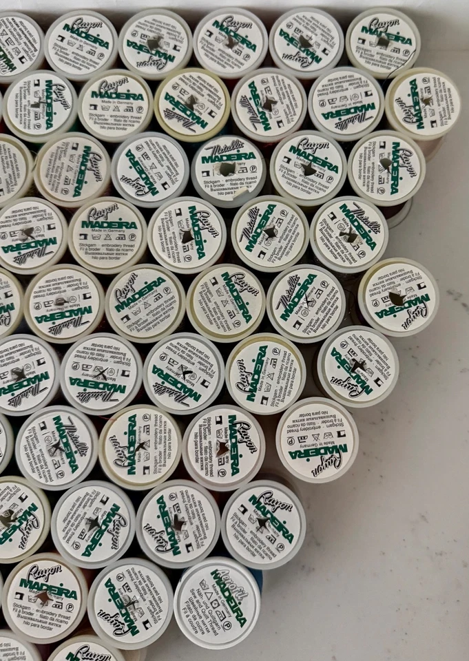 Madeira Thread 150+ Spools of Madeira Embroidery Thread Germany - Image 2 of 4