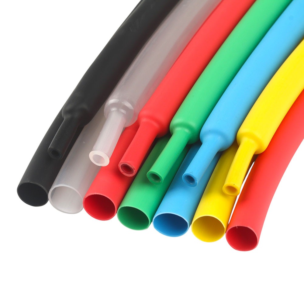 Meterware Schrumpfschlauch 2:1 3:1 4:1 mit /ohne Kleber - Ø 1,0 - 100,0 mm