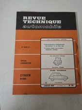 Revue technique Citroen DYANE