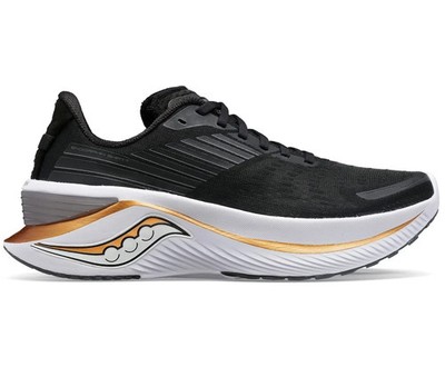 Saucony Endorphin Shift 3 Running Shoes Black Goldstruck Mens Size 9.5 