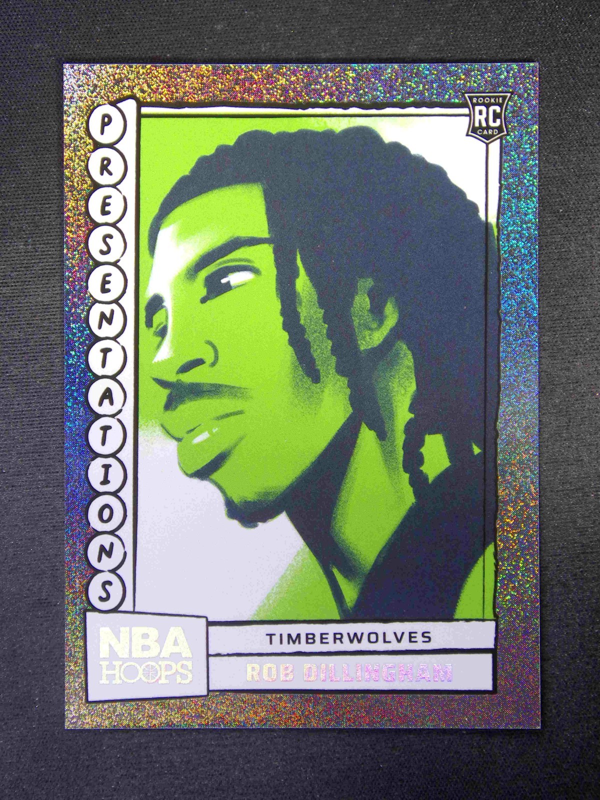 2024-25 Panini Hoops Rob Dillingham #16 RC Rookie Presentations SSP