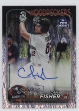 2024 Topps Pro Debut Sparkle Foil Auto 133/199 Cam Fisher #PD-120 Auto 0j81