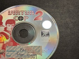 Virtua Cop 2 (Sega Saturn, 1996) Disc Only Authentic Tested & Works!