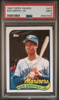 1989 TOPPS TRADED #41T KEN GRIFFEY JR. ROOKIE RC PSA 9