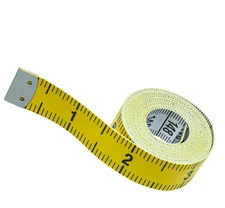 HDPF Measuring Tape Metric & Imperial Markings 150cm / 60" – 15mm & 20mm Widths