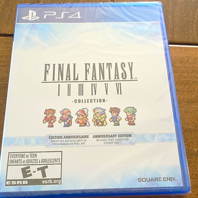 Final Fantasy I VI Collection Anniversary Edition PS4 New Sealed