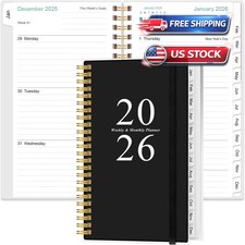 Pocket Calendar 2026-2027 for Purse, Two Year Monthly Planner Pocket Size 6.7" x