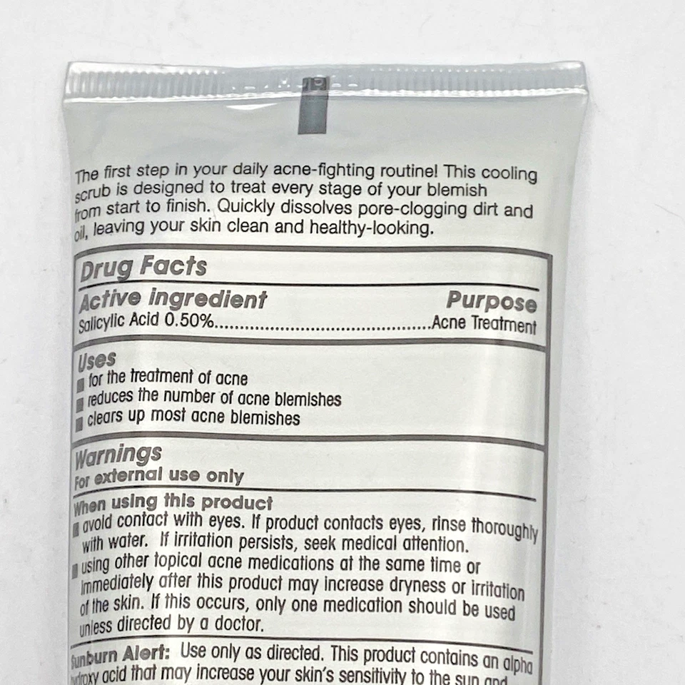 Exfoliante limpiador profundo de poros AVON Clearskin Professional 1 4,2 fl oz - 2008 Nuevo de Lote Antiguo Foto 3 de 4