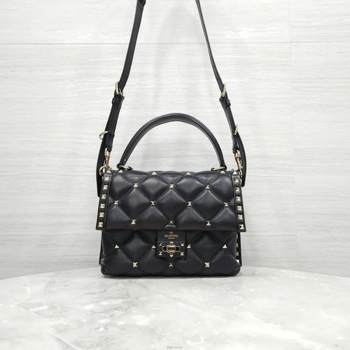 Valentino Black Garavani Stud Candy Mini Shoulder Bag RW2B0B55 158378602 [P]