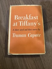Breakfast At Tiffany&rsquo;s By Truman Capote 1958 Random House Eighth Printing HC/DJ