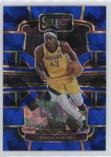 2023-24 Panini Select Concourse Blue Cracked Ice Prizm Pascal Siakam #8