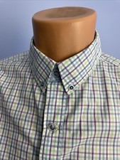 Robert Graham X Long Sleeve Button CASUAL DRESS Shirt  Sz M TAILORED FIT