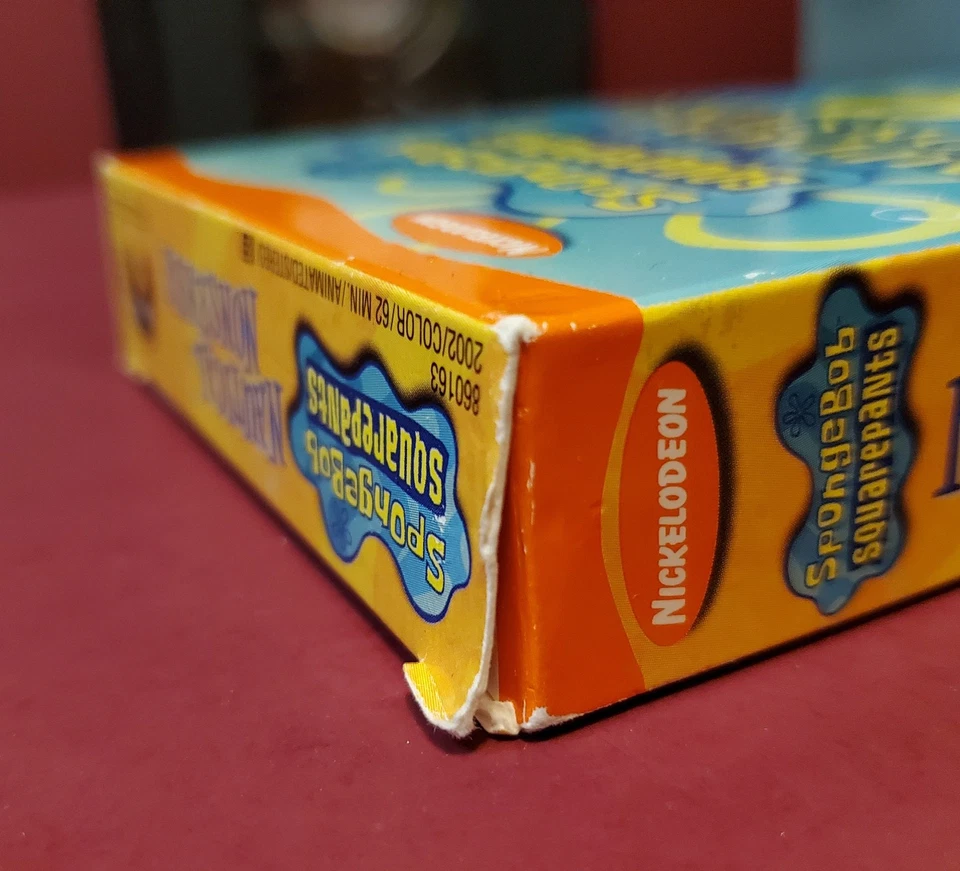 VHS Spongebob Squarepants Nautical Nonsense Nickelodeon *BUY 2 GET 1 FREE* - Image 3 of 4